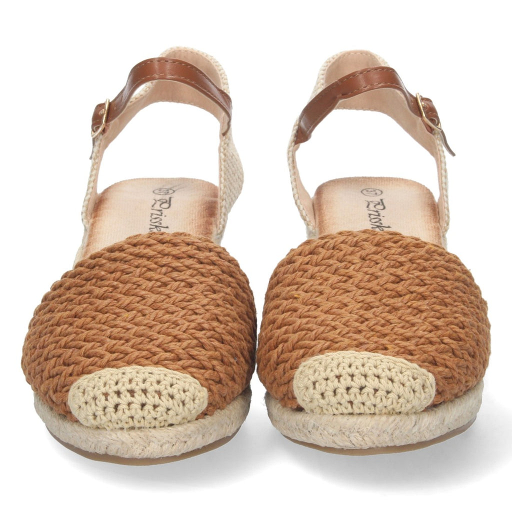 Sandalias Camel Mujer Elegantes Verano