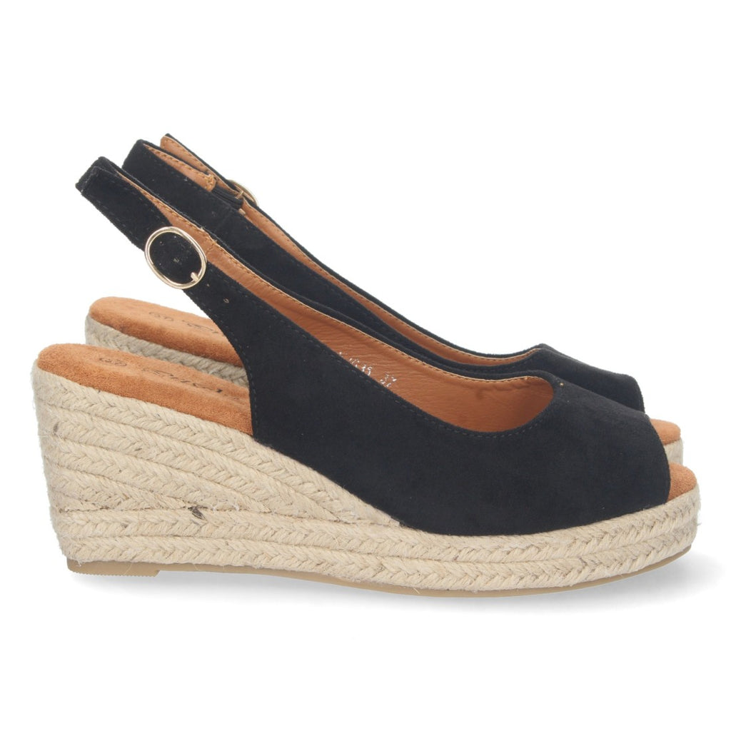 Sandalias Negras Mujer Elegantes Verano