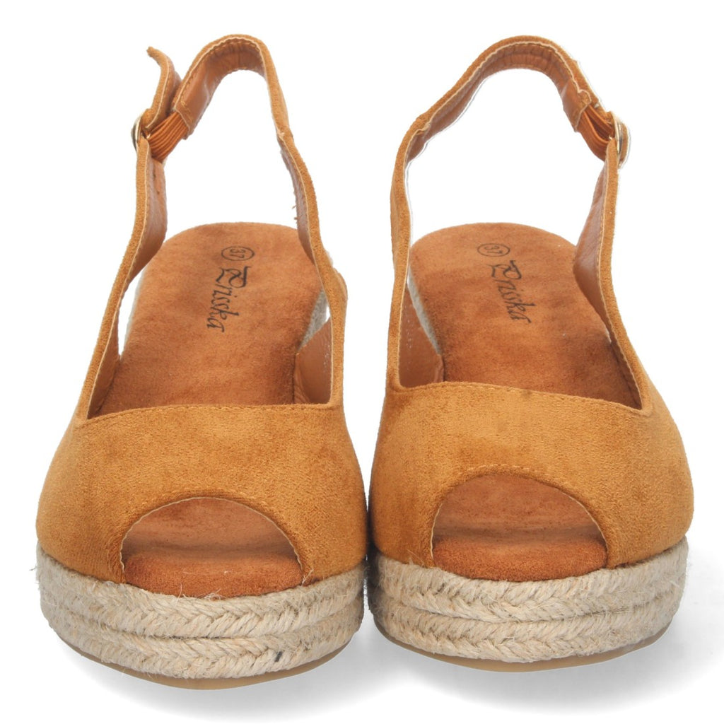 Sandalias Camel Mujer Verano Elegantes