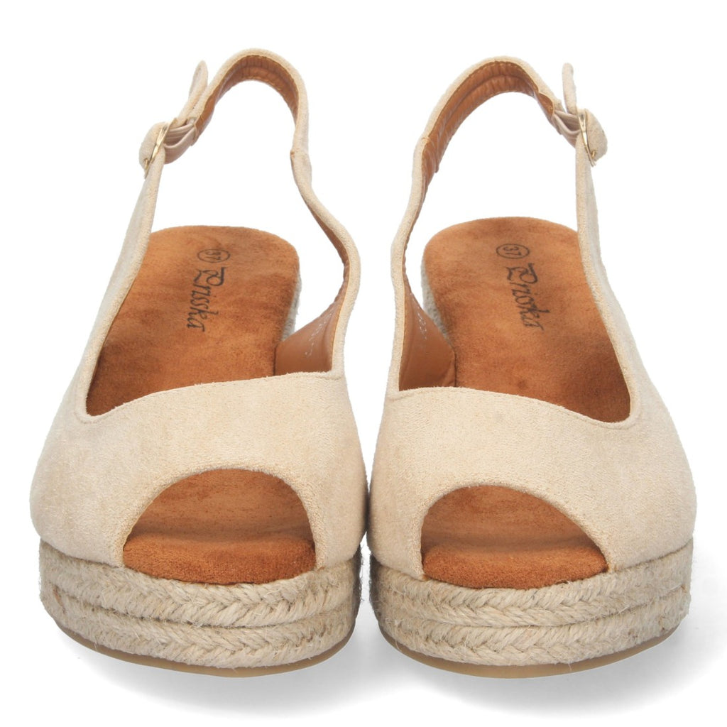 Sandalias Beige Mujer Verano Elegantes