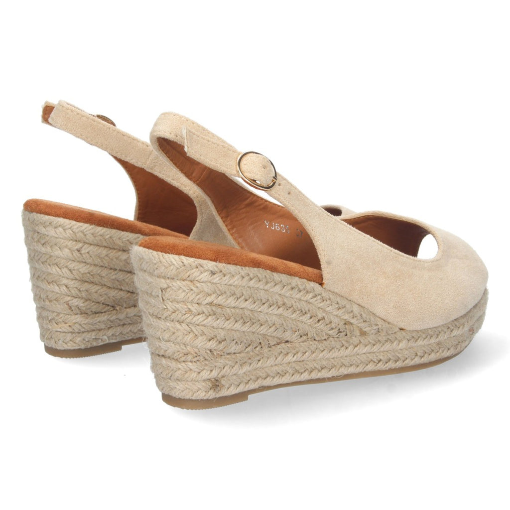 Sandalias Beige Mujer Verano Elegantes