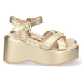 Sandalias Doradas Mujer Elegantes Fiesta