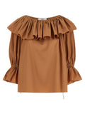 Chloé Ruffle Blouse