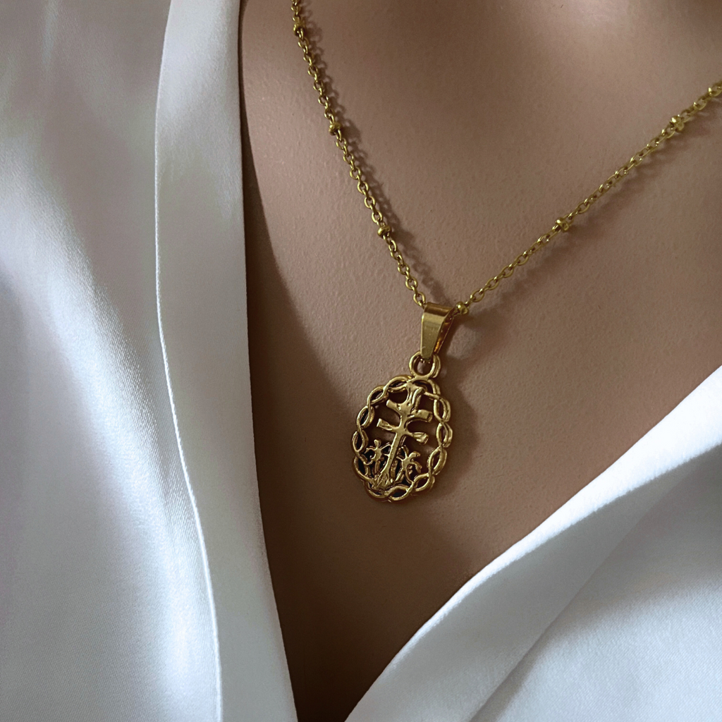 Collar Cruz De Caravaca Orla