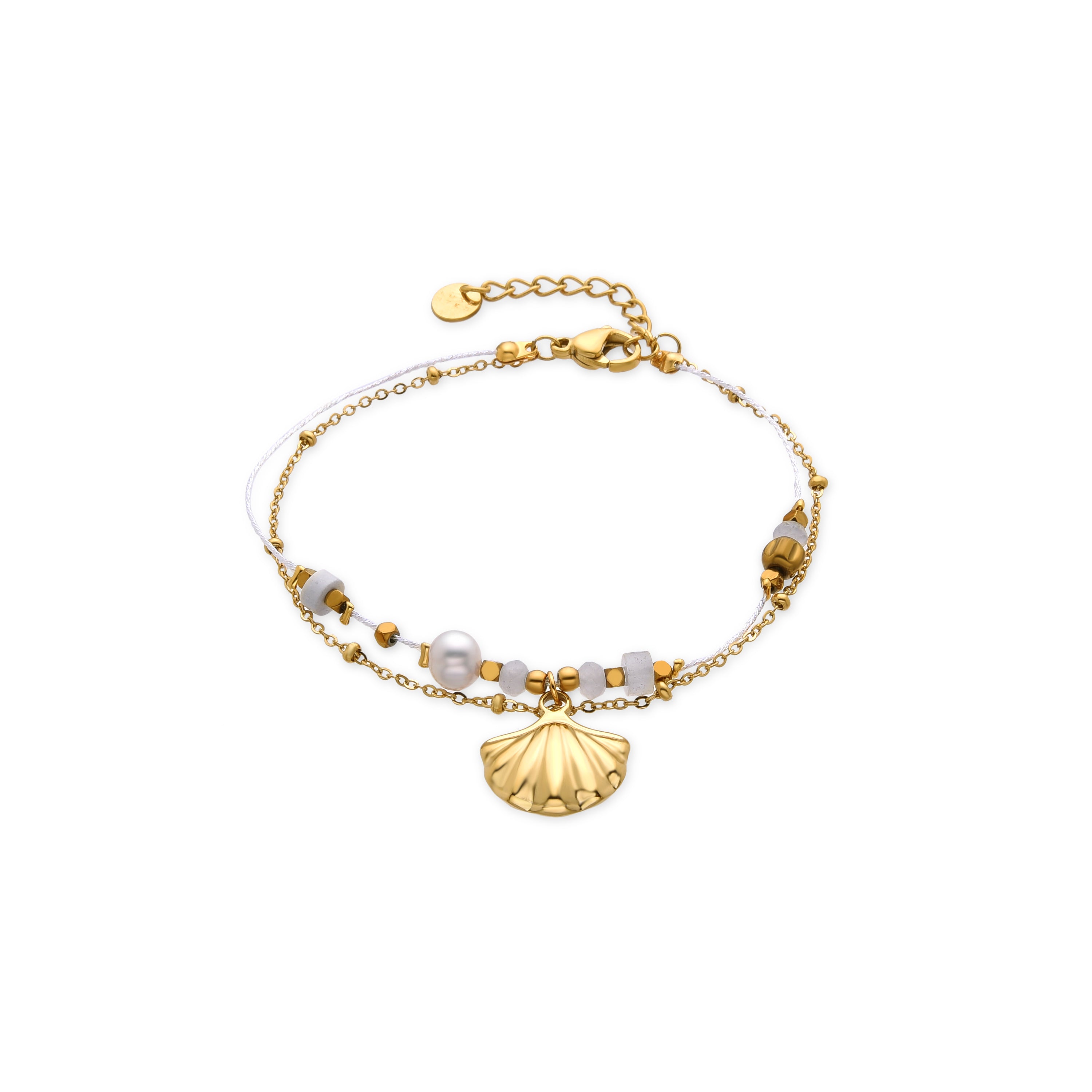 Pulsera con Circonita Brillante acabado oro 18k - Virat