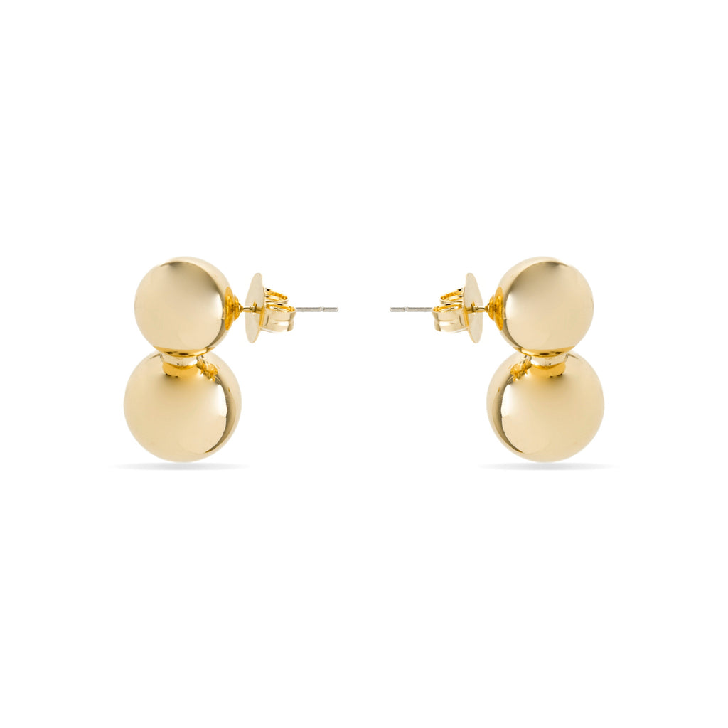 Pendientes acabado oro 18k - Ryro