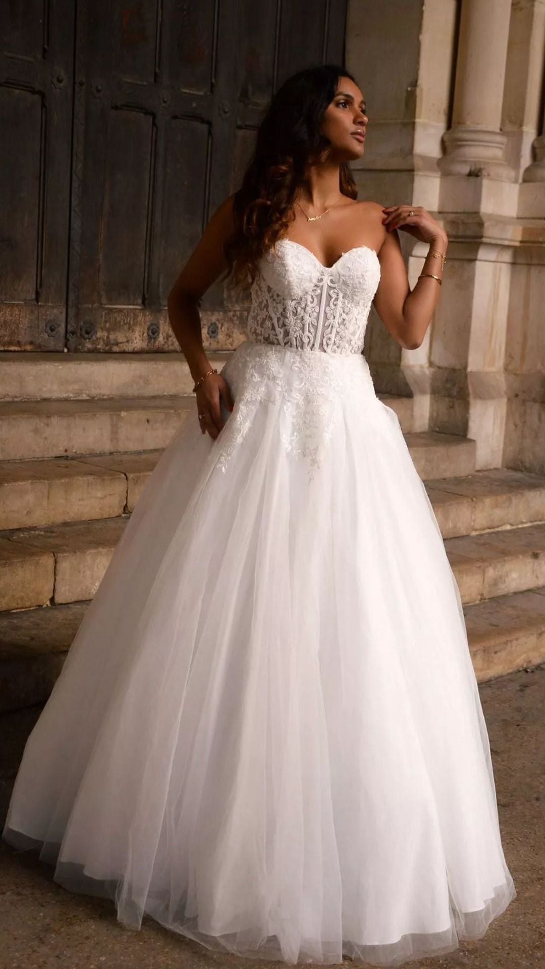 Vestido Novia Corset Tulle- EXCLUSIVO ONLINE