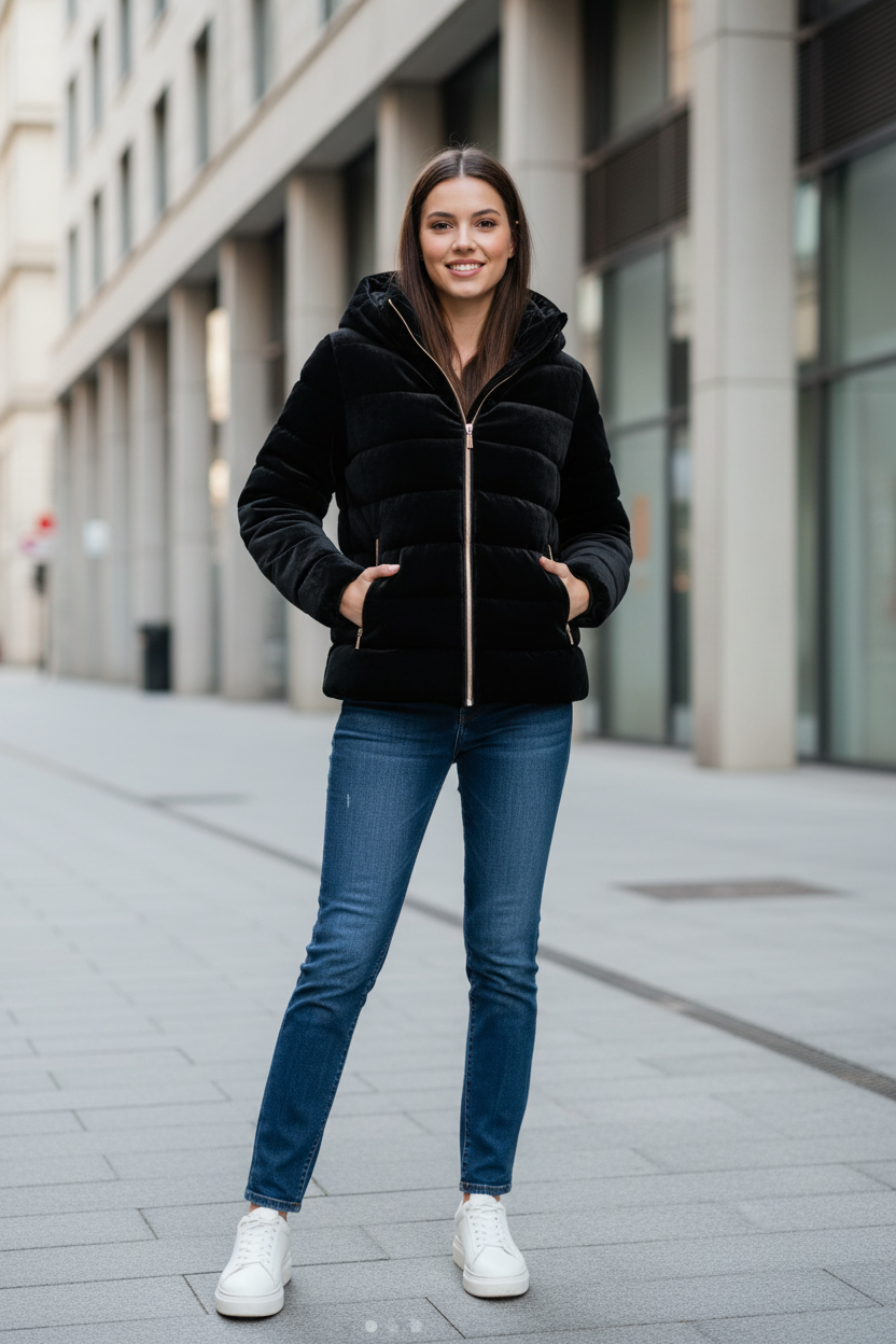 Schwarze GEOX Jacke