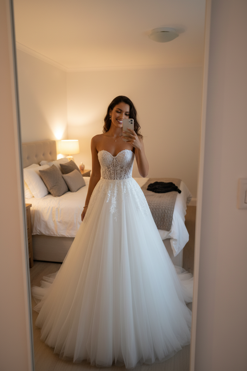 Vestido Novia Corset Tulle- EXCLUSIVO ONLINE
