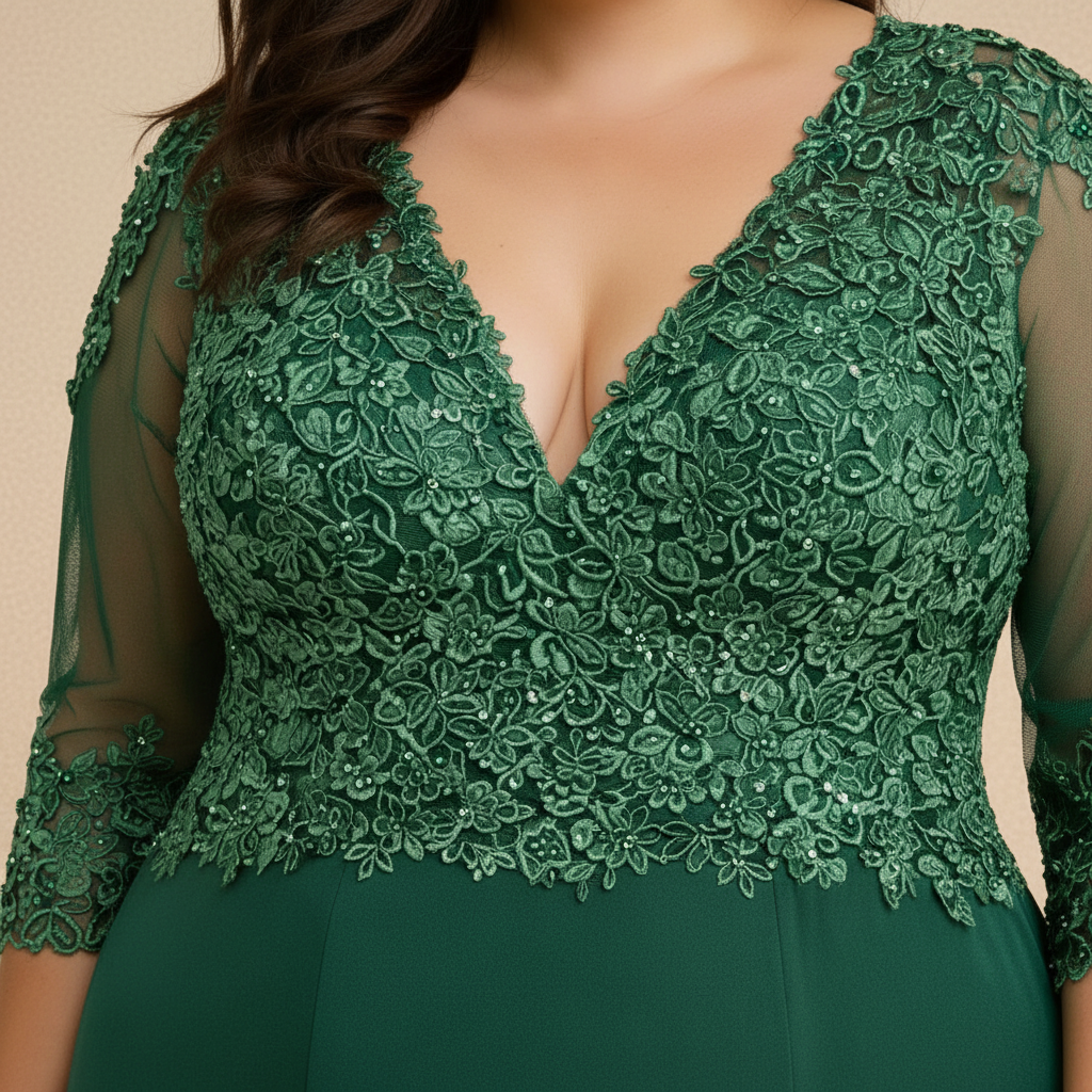 Detalle Encaje y Pedreria