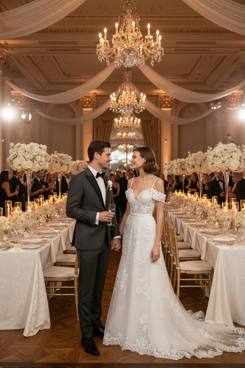 Vestido de Novia Victoria - Recepción elegante