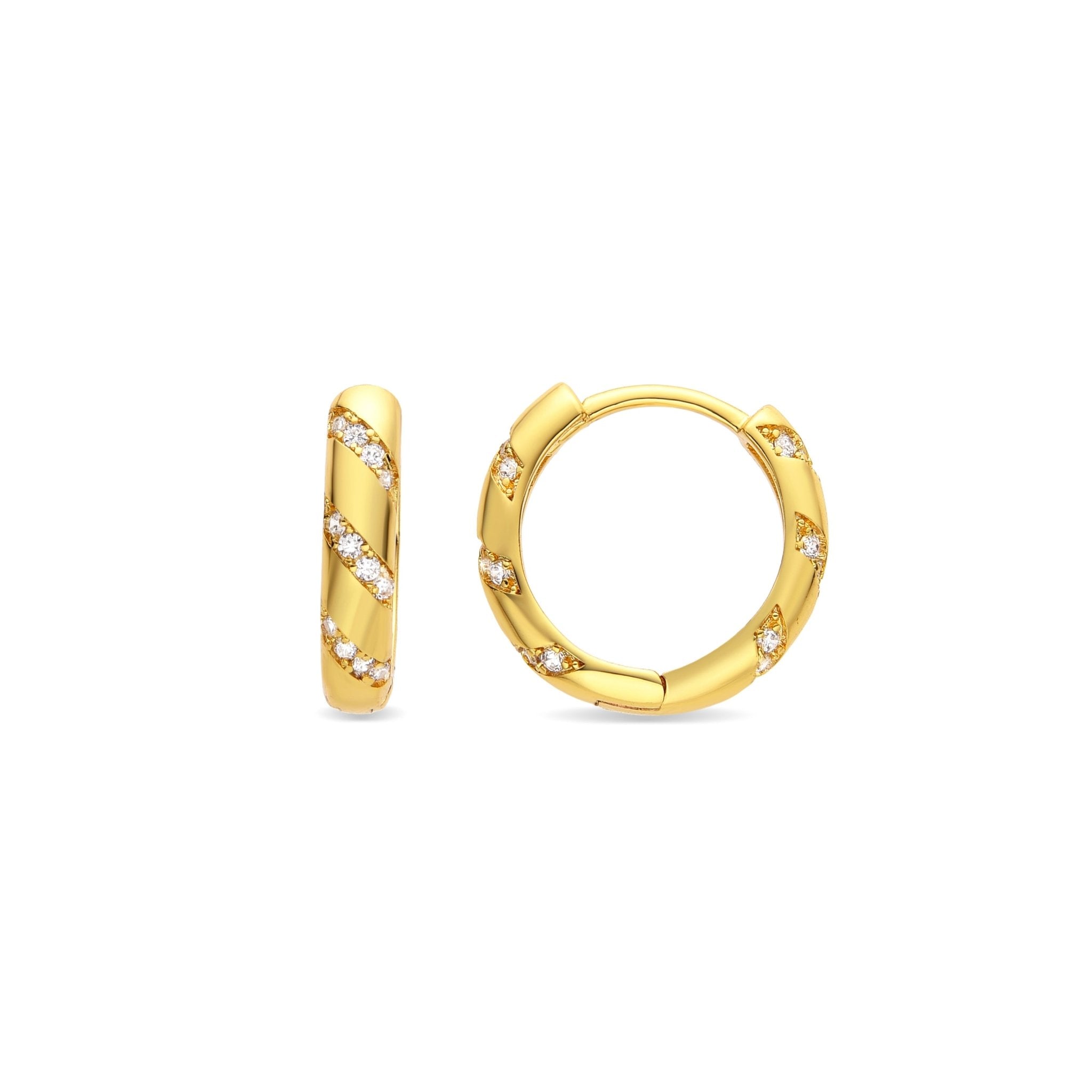 Pendientes acabado oro amarillo 18k