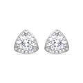 Pendientes acabado plata