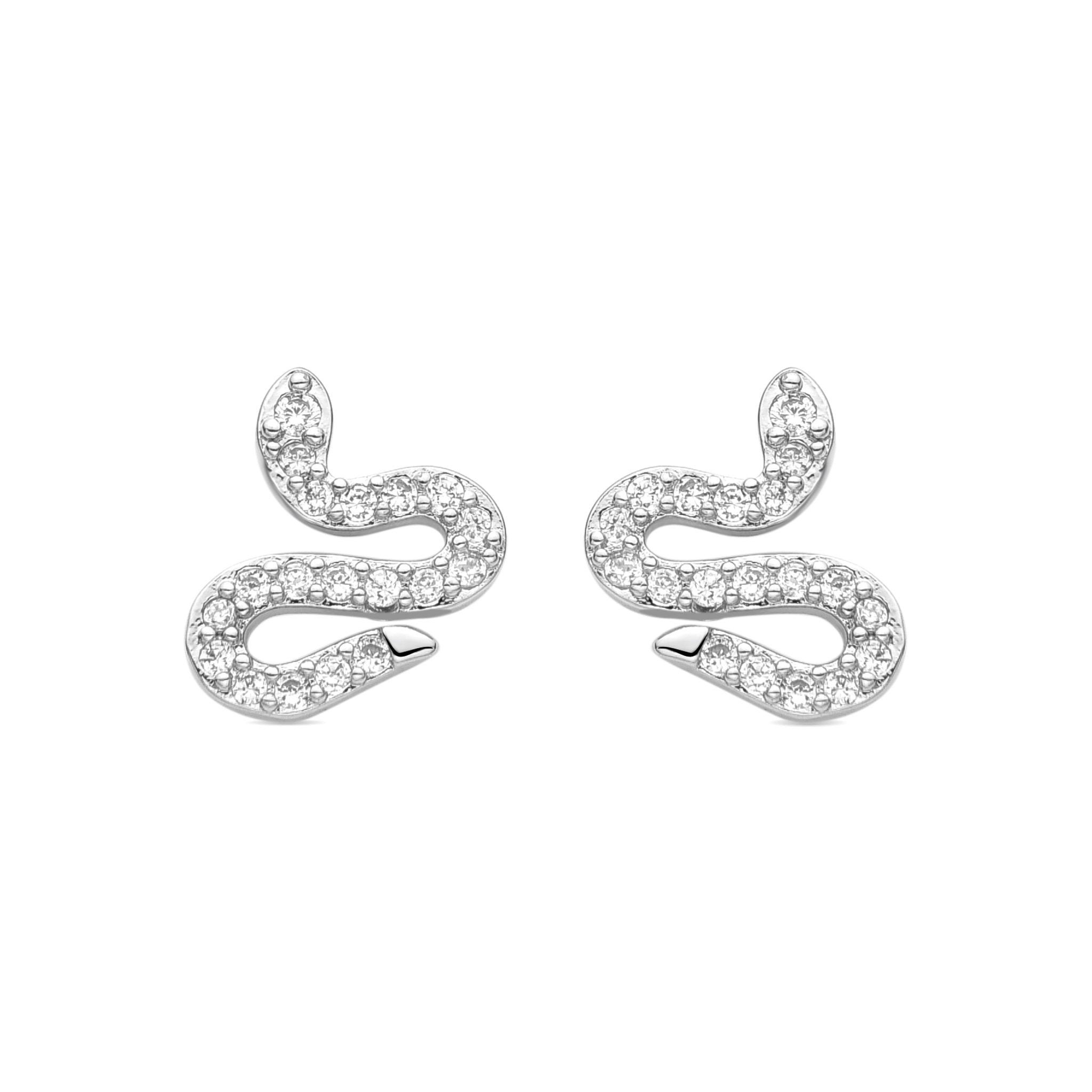 Pendientes acabado plata